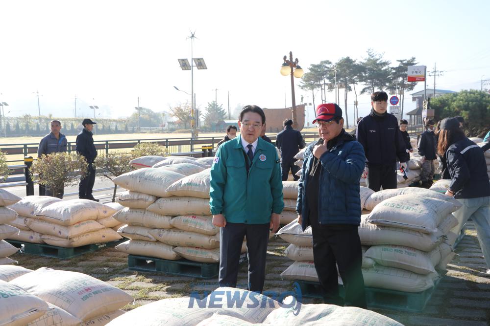 옥천군, 2024년산 공공비축미·시장격리곡 매입 돌입