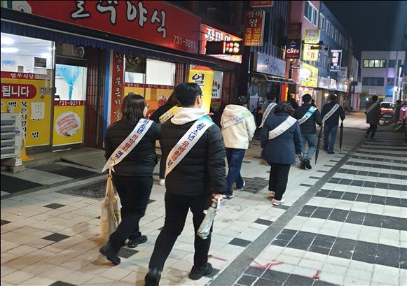 옥천군, 수능 전·후 청소년유해환경 점검 및 단속 실시
