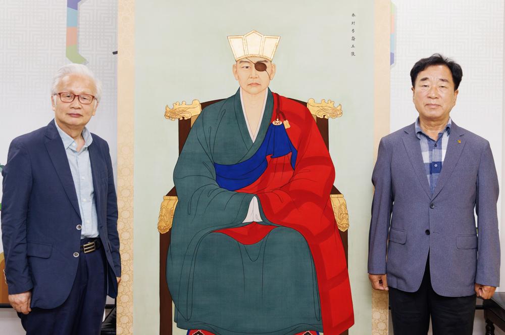 철원군, 궁예왕 표준영정 지정