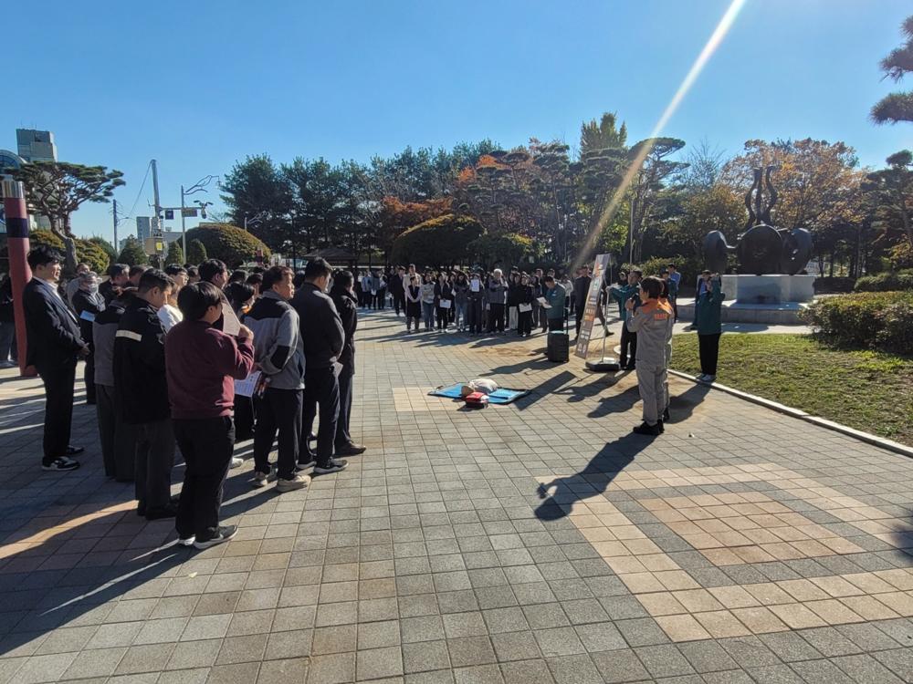서산시, 화재대비 민방위 훈련 실시