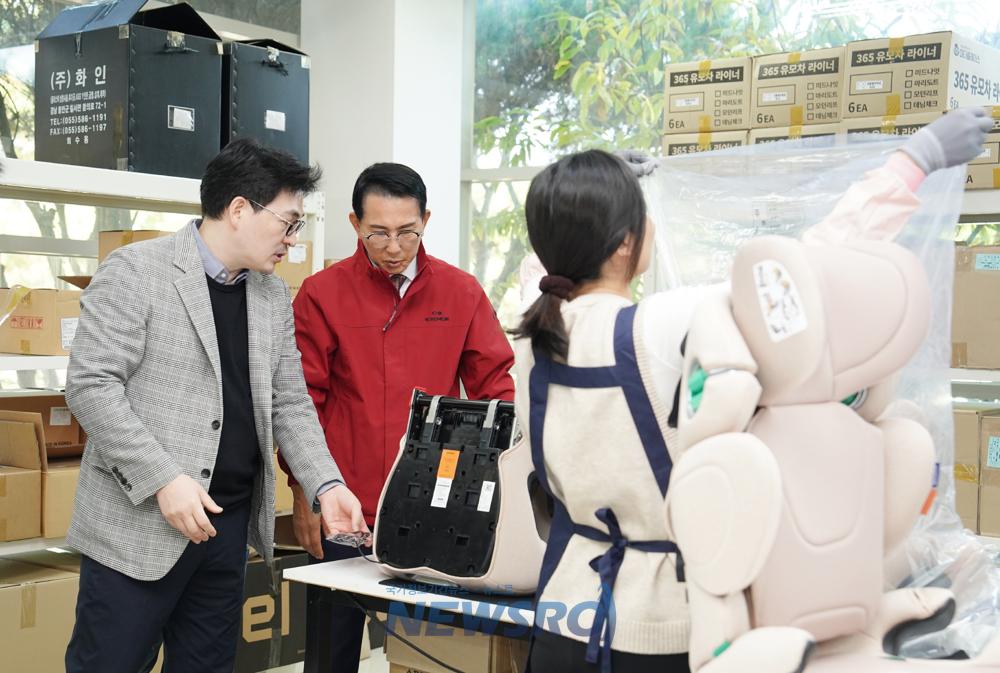 서산시장, 젊은 기업 혁신 현장 방문