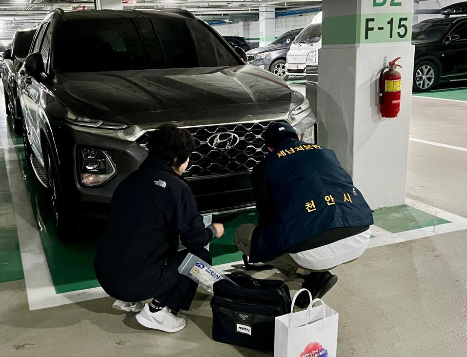 천안시, 체납차량 번호판 영치 강화