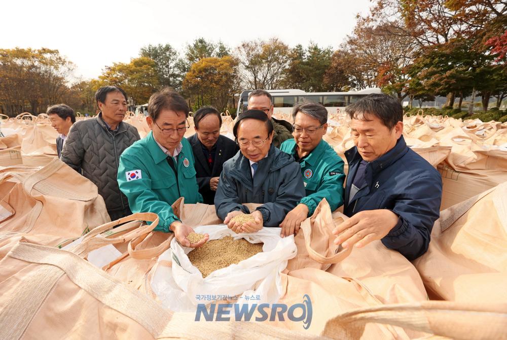 임실군, 공공비축미 매입 현장 방문 분주