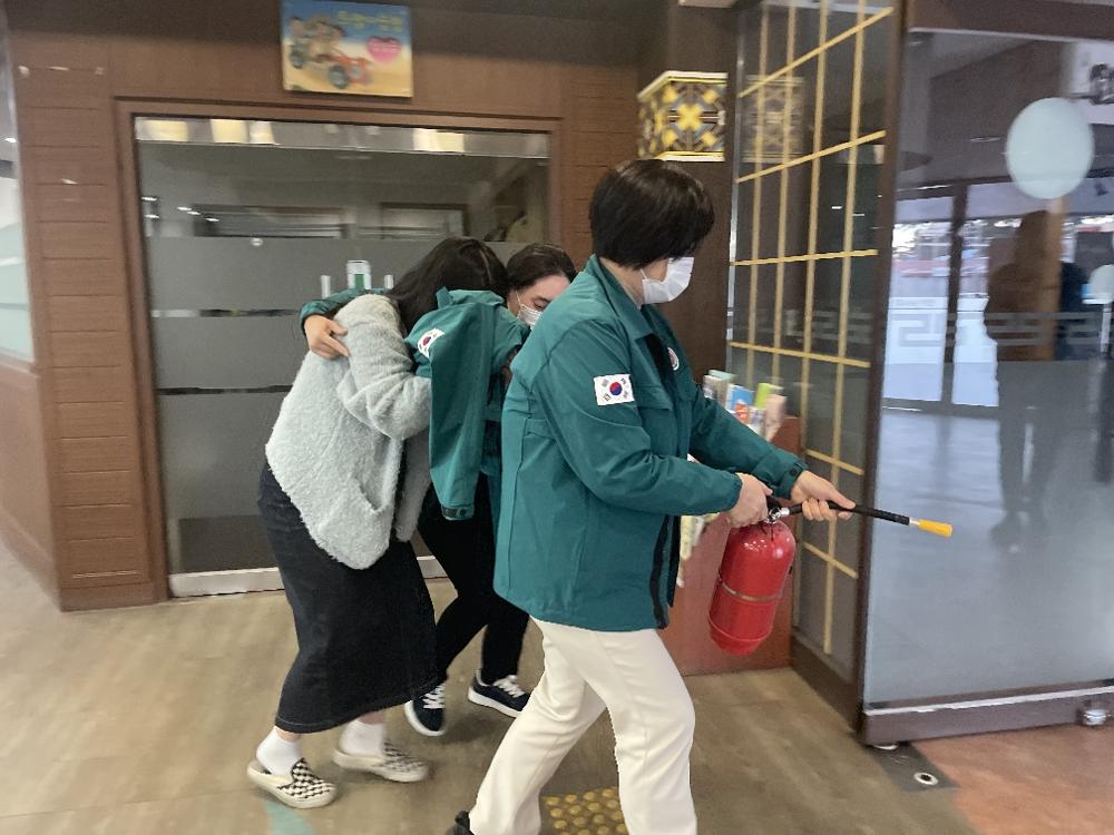 부안 계화면-부안소방서, 합동 소방훈련 실시