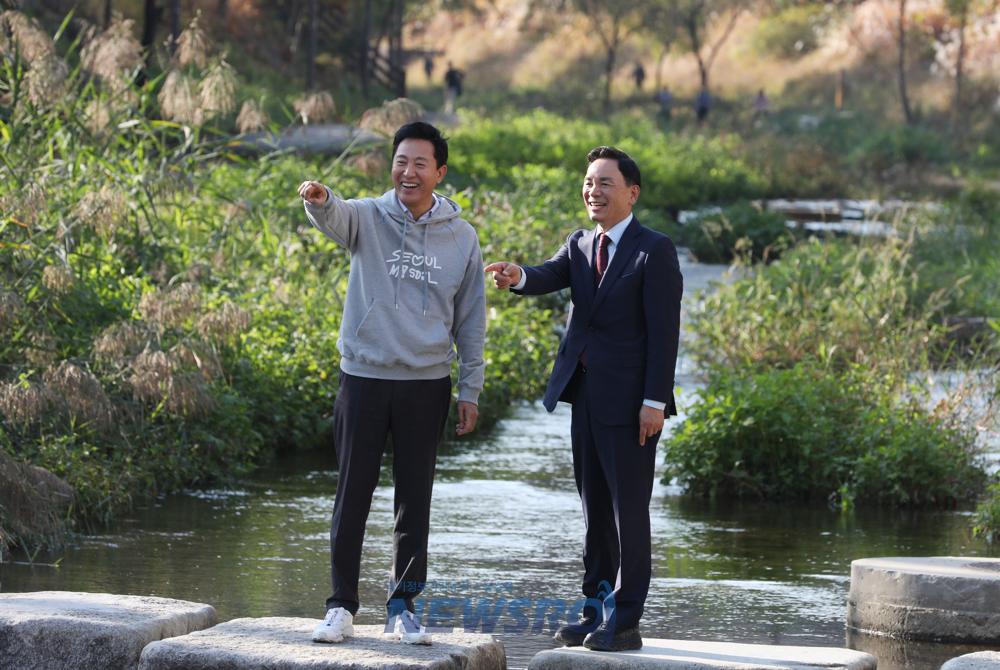 강남구, 세곡천 수변감성 명소로 재탄생