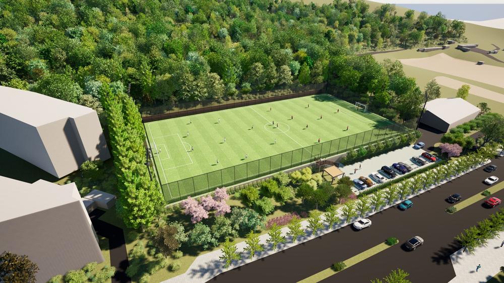 관악구, 주민 숙원사업 '낙성대 축구전용구장' 순항 중
