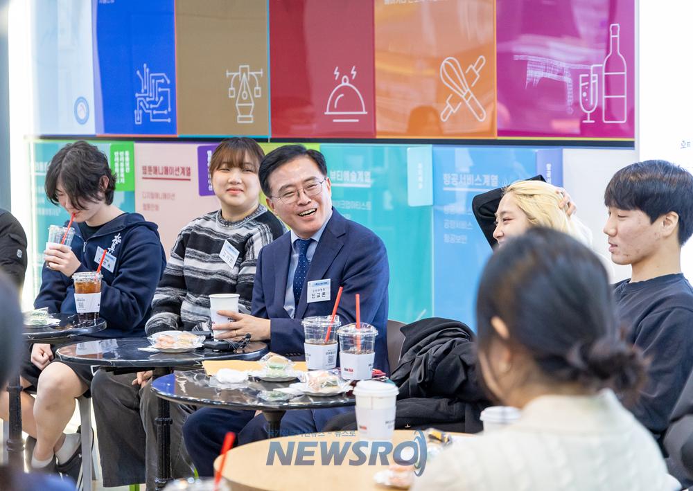 진교훈 강서구청장, 대학생과 간담회 개최