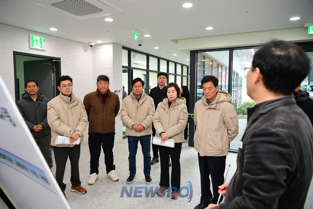 고령군의회, 군정 주요 사업 현장 7곳 방문