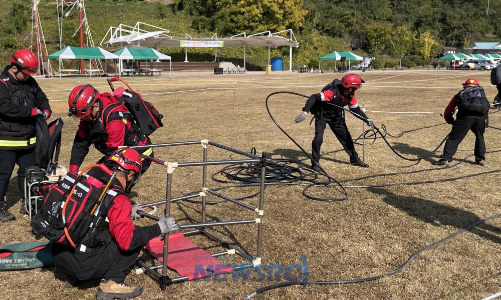 전남도 산불 지상진화·통합지휘 경연 대상에 고흥군