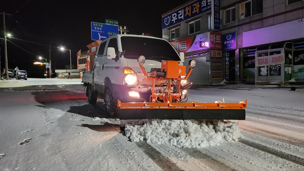 해남군, 겨울철 한파 종합대책 추진