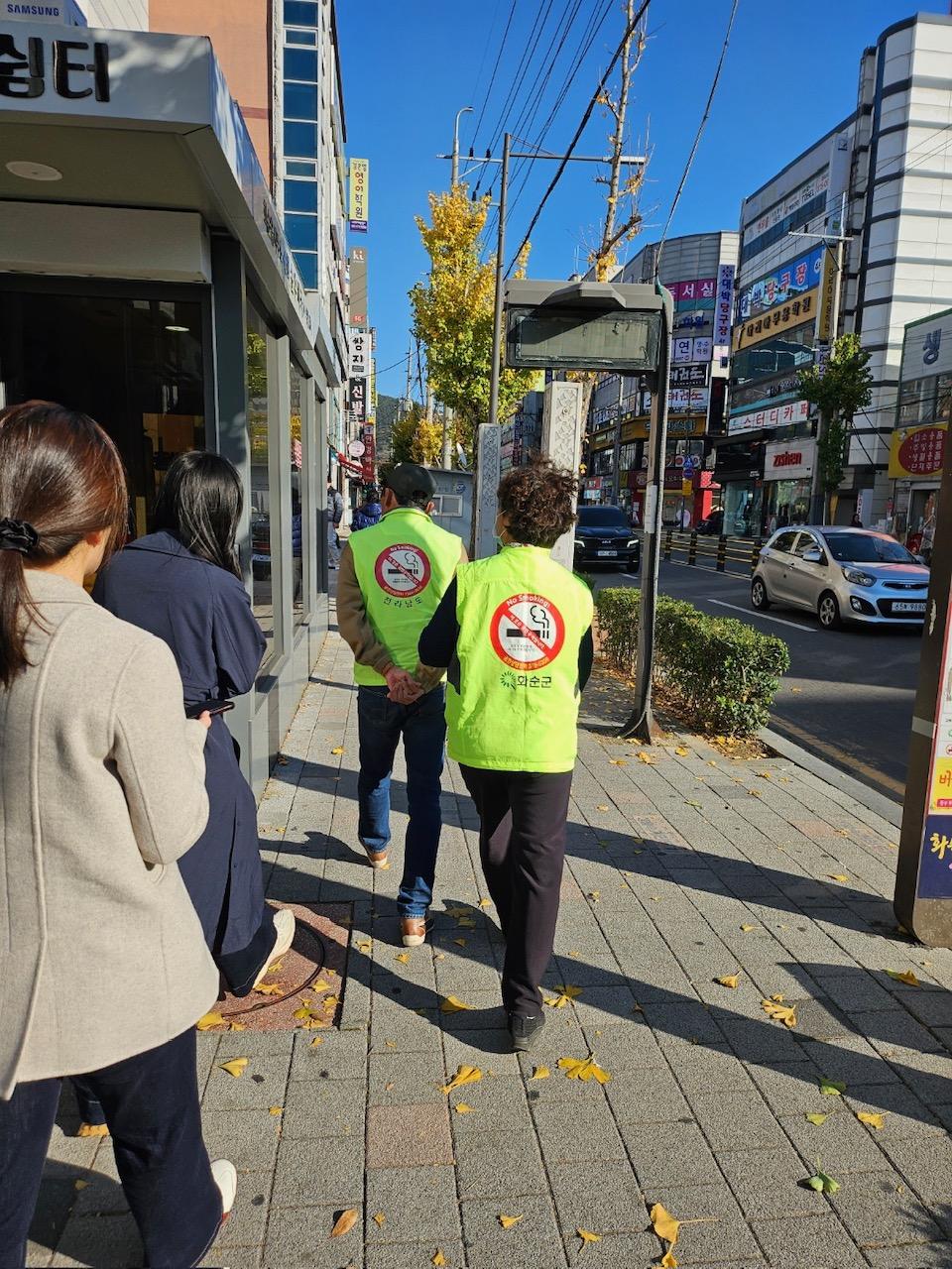 화순군, 도·시군과 합동으로 금연구역 점검 실시