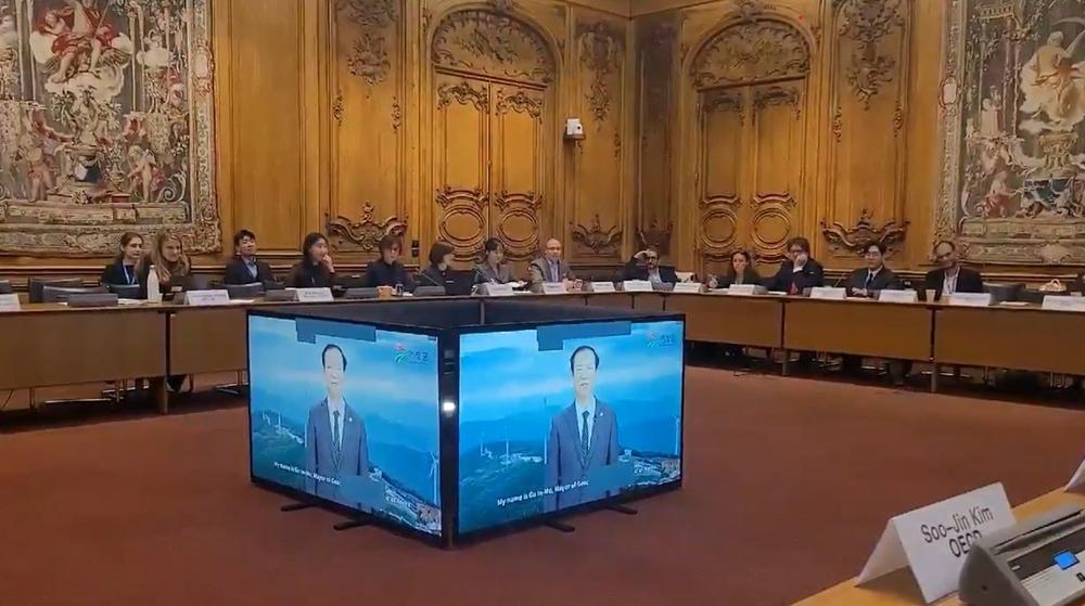 거창군 인구감소 대응 사례, OECD 본부에서 소개