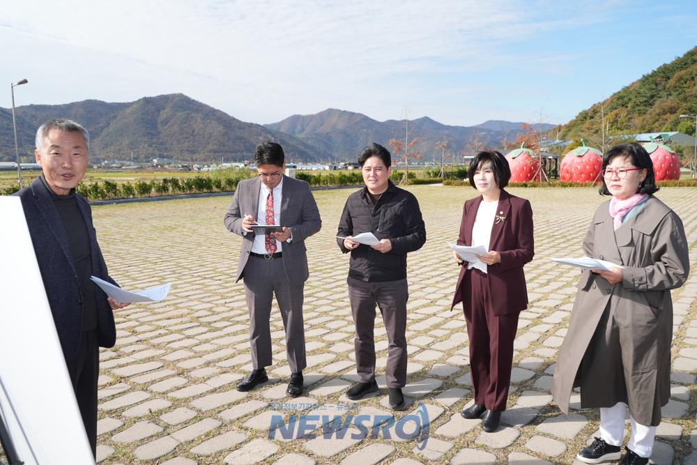 양산시의회, 공유재산관리계획안 심사 위해 현장활동 실시