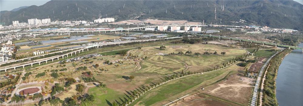 양산 낙동강 둔치 파크골프 성지로 거듭난다