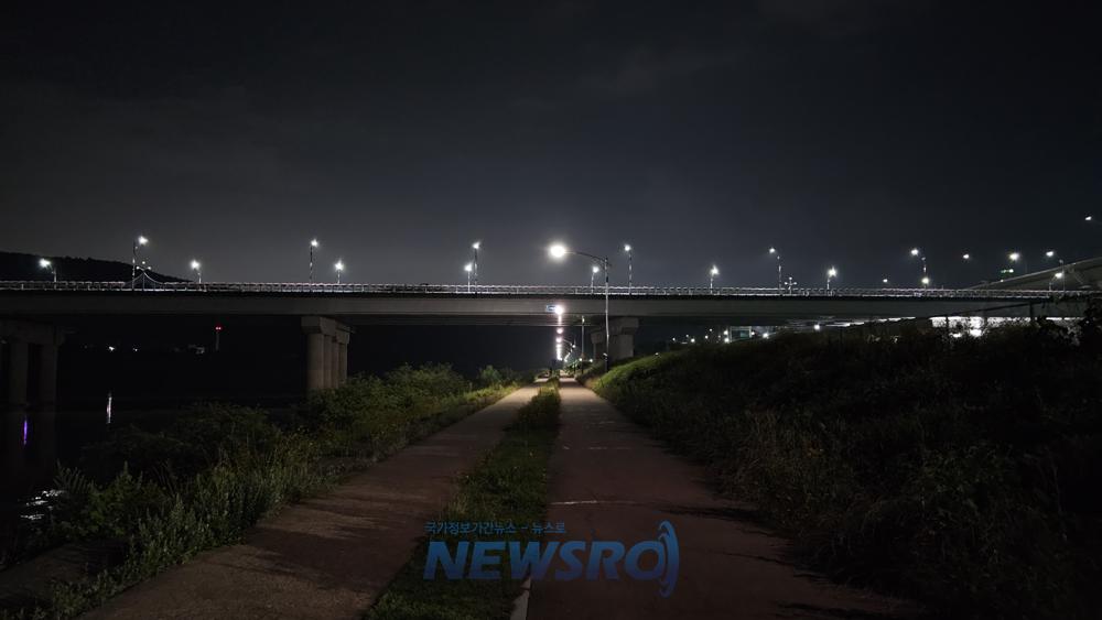 안전하고 아름답게, 세천교가 야간경관 명소로 재탄생