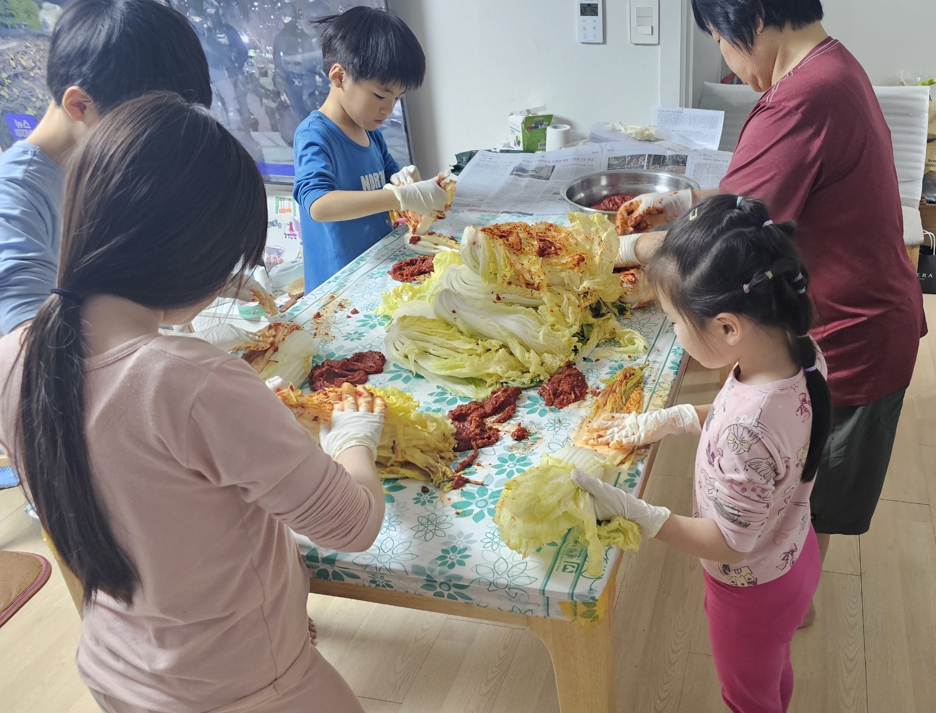 동래구 드림스타트, “사랑의 김장 담그기” 로 가족관계 증진