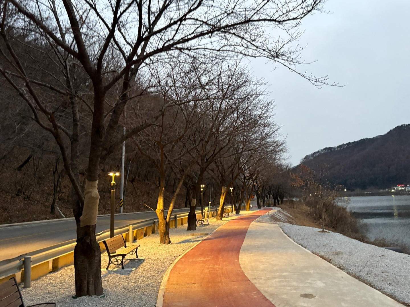 음성군, 사정리 자전거도로 사고위험지역 안전개선사업 완료