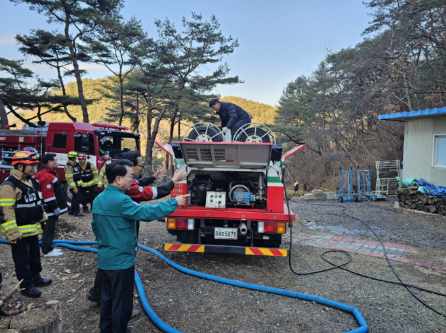 불티만 튀어도 산림 다 탄다…춘천시 “산불 예방 철저” 시민 당부