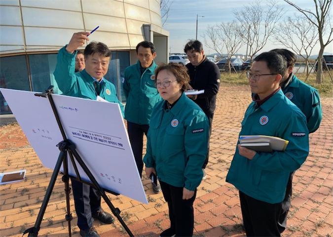 김정희 농림축산검역본부장, 부안군 가축방역 현장점검