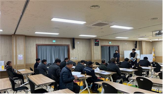 임실군, 삼계1지구 대구획경지정리사업 주민설명회 개최
