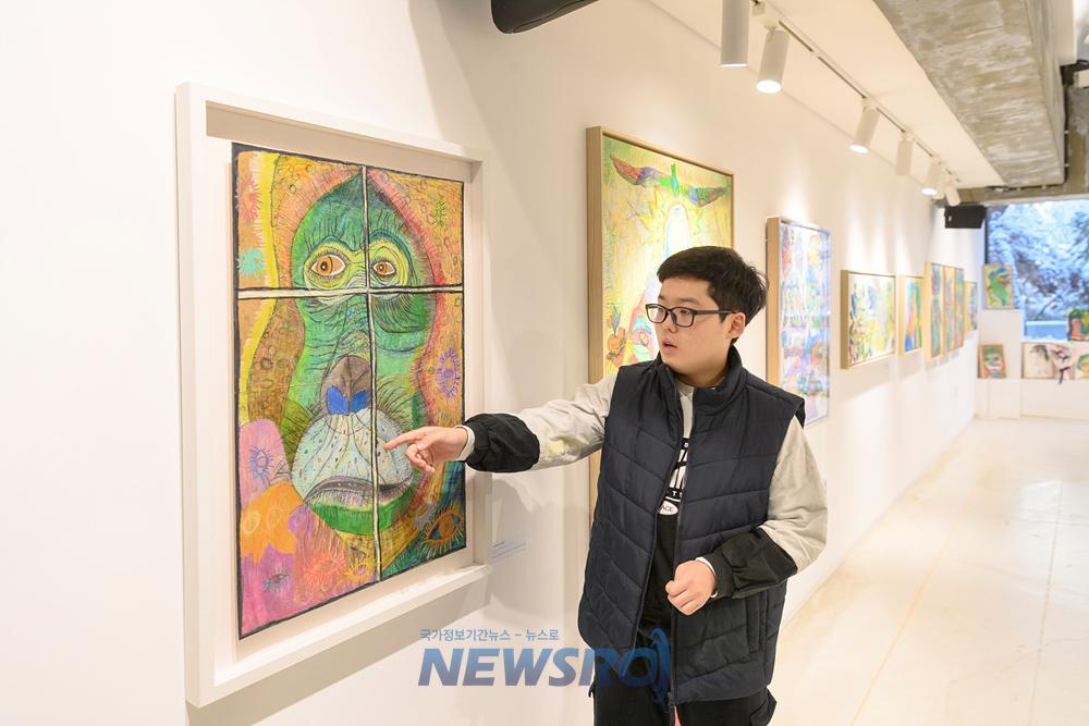 발달장애 청소년 화가 양예준, 첫 개인전 개최