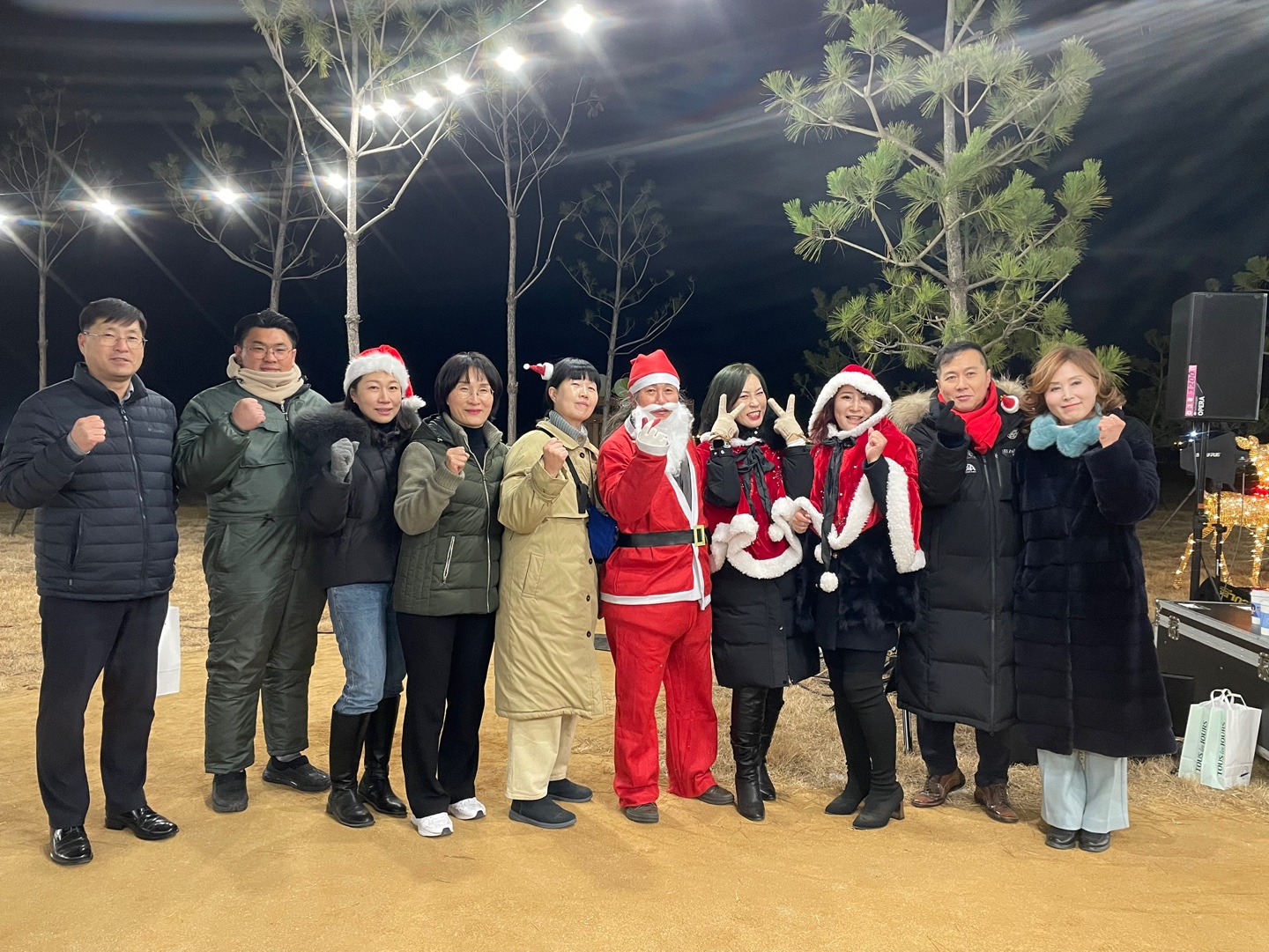 울진군 북면, 해안숲에서 따뜻한 미리 크리스마스 성황리 개최