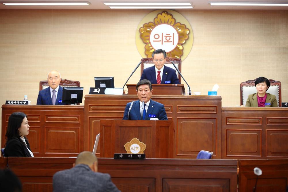 조상래 곡성군수, 첫 시정연설 “새로운 곡성, 희망찬 군민의 시대를 본격적으로 열어갈 터”