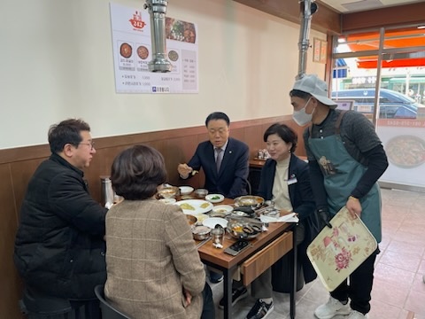 구복규 화순군수, 민생안정 현장 속으로 찾아가 ‘소통’
