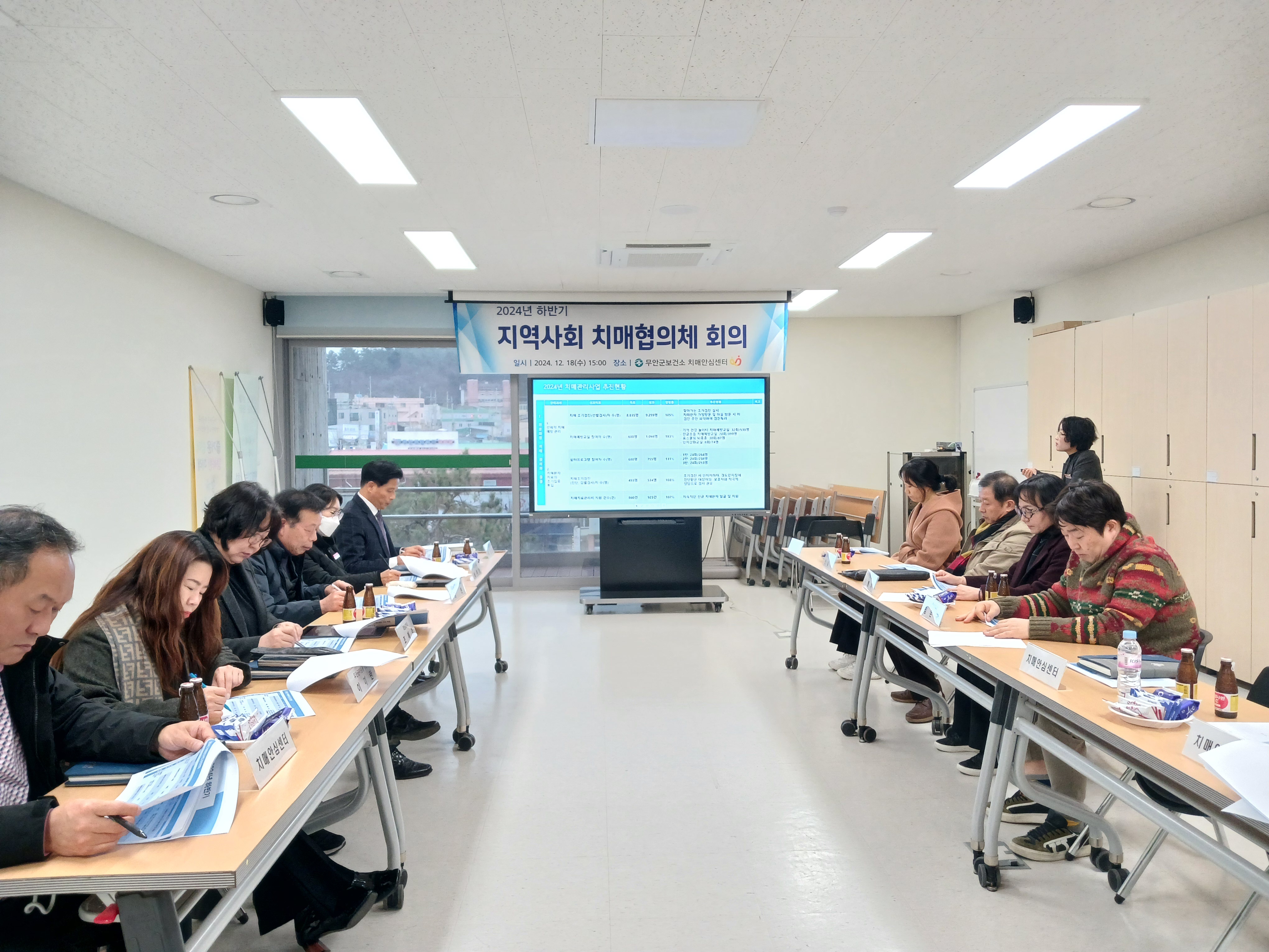 무안군, 2024년 하반기 지역사회 치매협의체 회의 개최