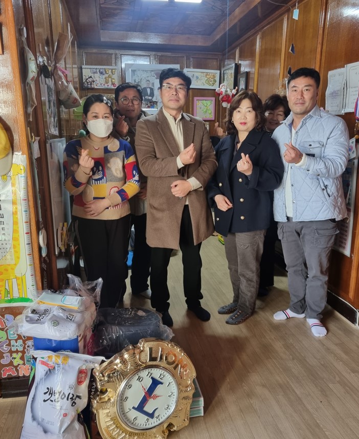 목포하당라이온스클럽, 만호동 어려운 이웃 위해 온기 나눔
