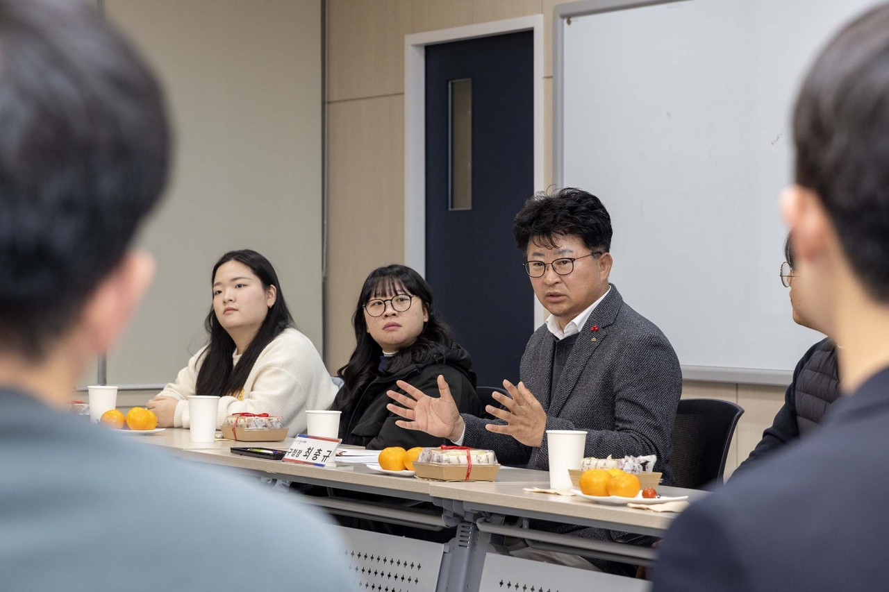 최충규 대덕구청장, 청춘 목소리에 귀 기울여