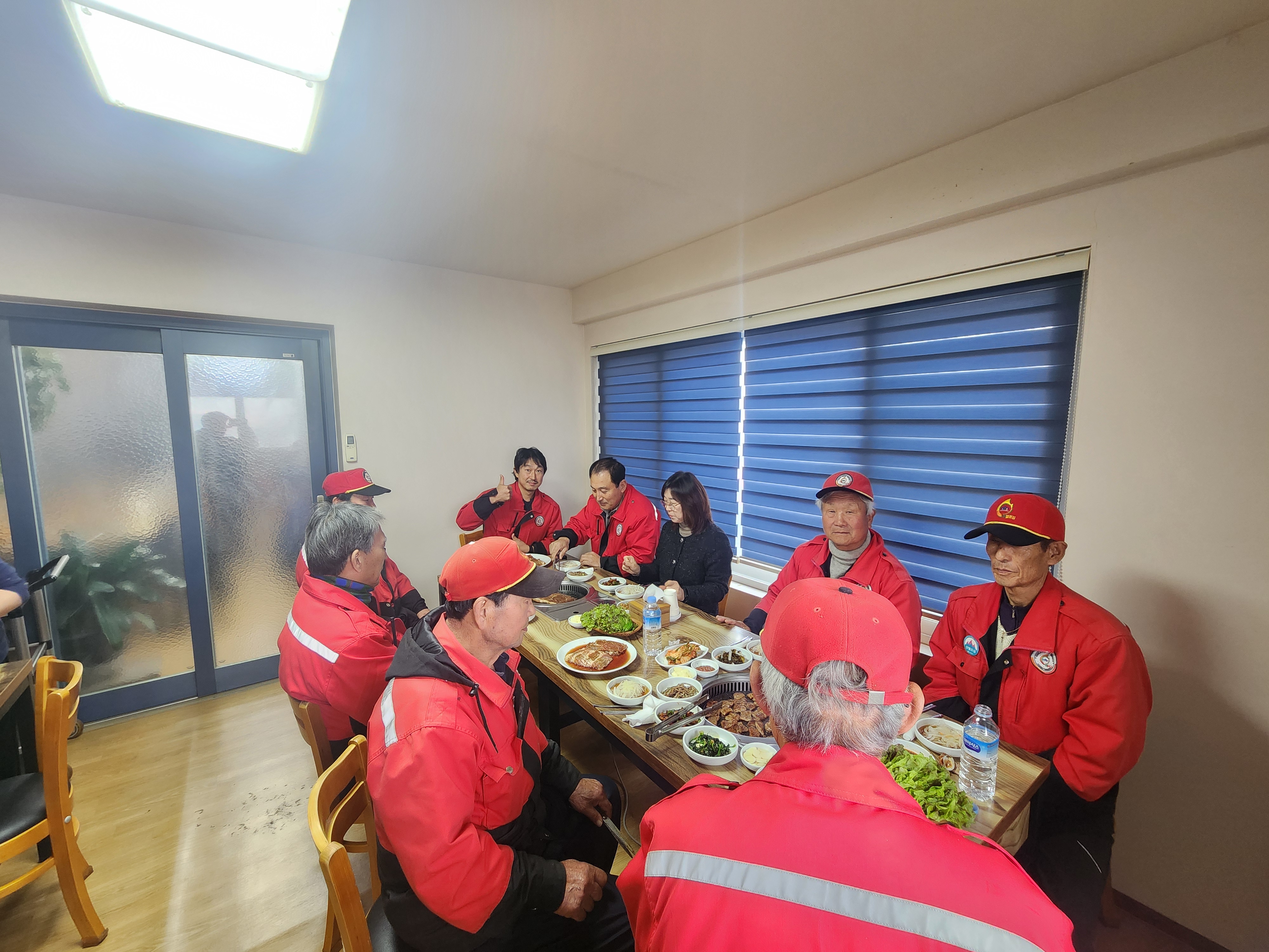화도면, 산불감시원 해단식 가져