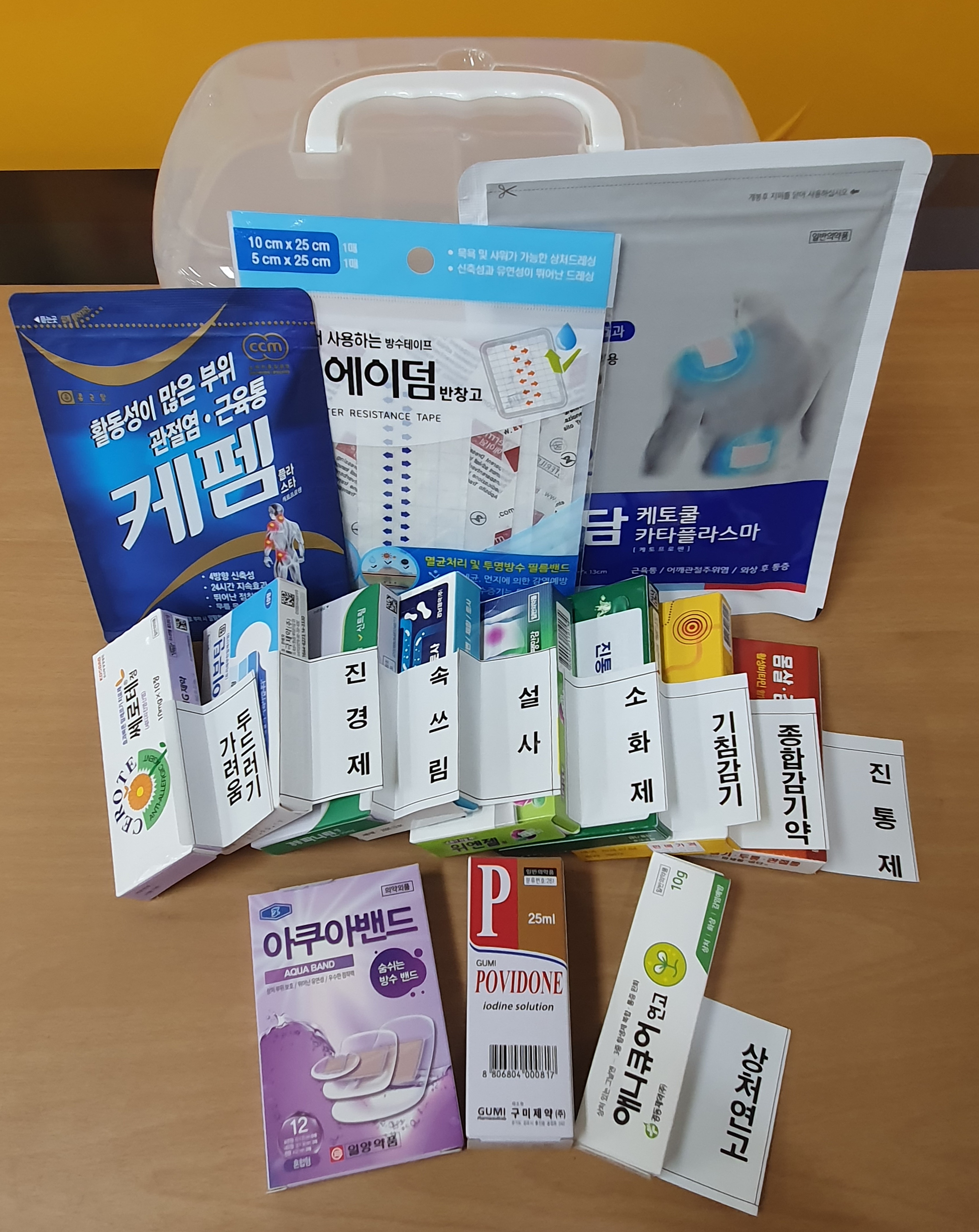 옥련2동, 건강취약계층에 ‘안전 상비약 세트’ 지원