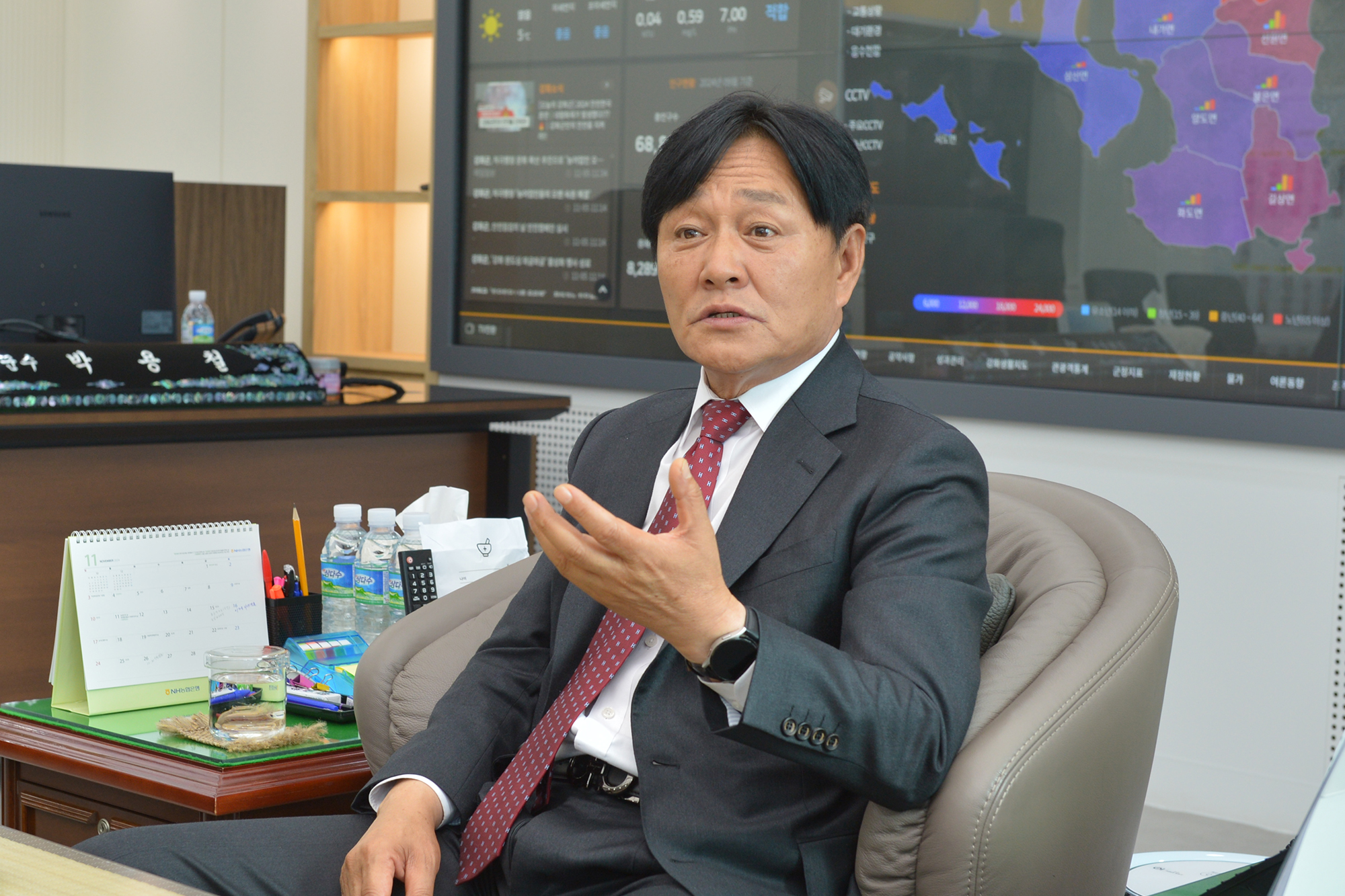 7만 군민과 800여 공직자와 손잡고, 군민의 편안한 일상과 강화군의 미래성장 기반 마련위해 혼신을 다하겠다
