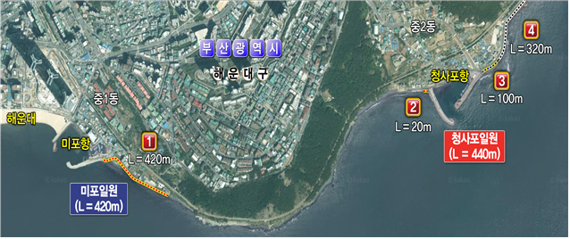 해운대구, 중동1지구 자연재해위험개선지구 정비사업 추진