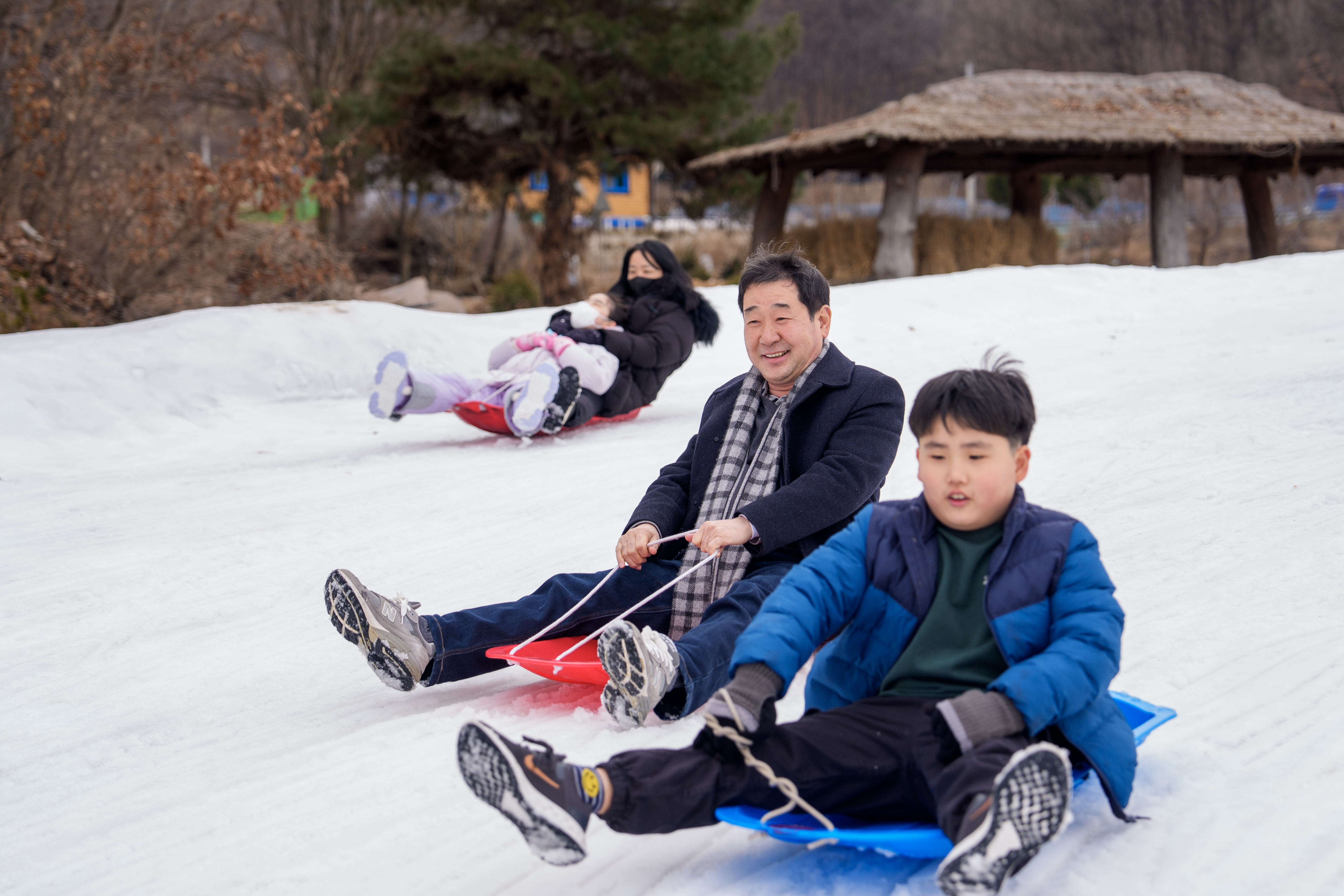 황금연휴 대설특보에도 증평 관광지 곳곳 인파