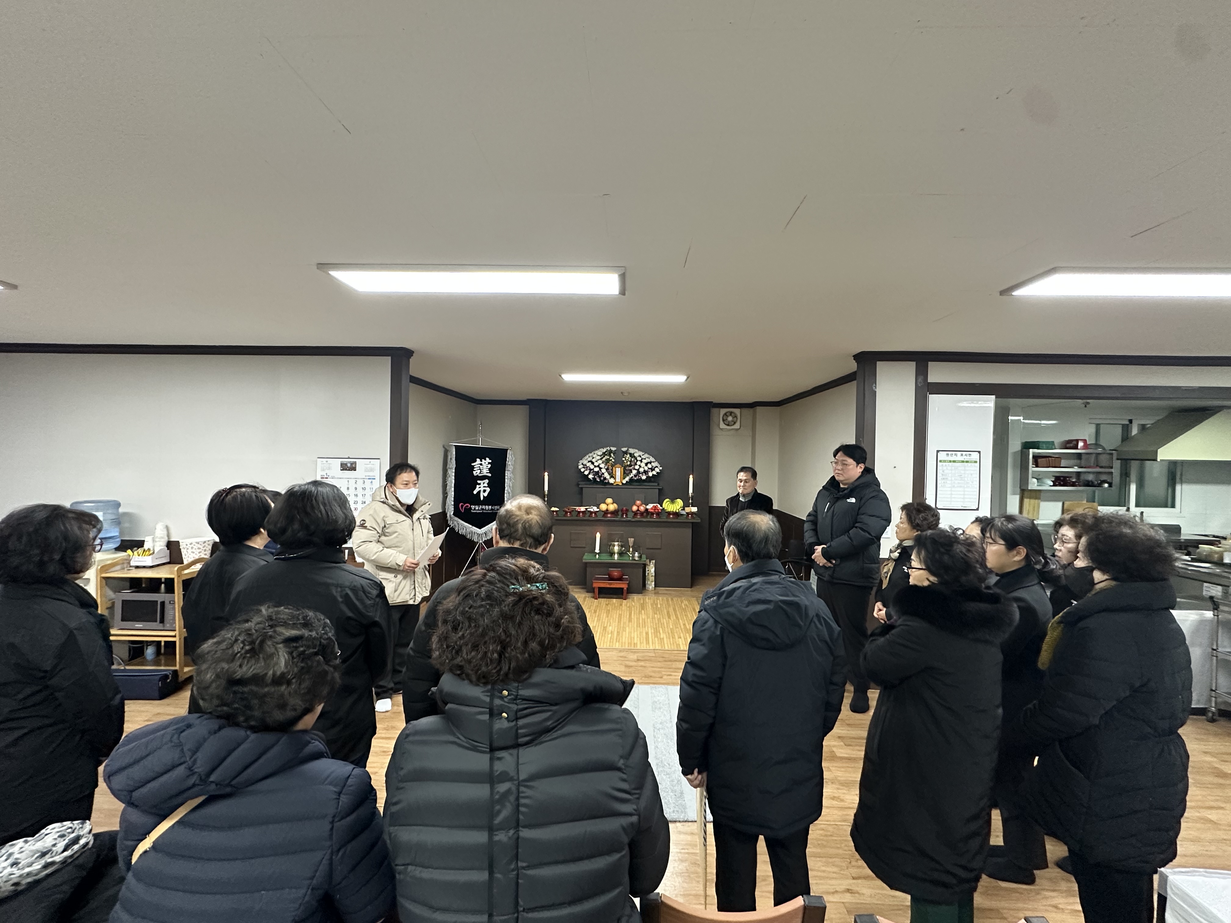 영월군자원봉사센터 ‘들꽃새김’, 두 번째 공영장례 활동 진행
