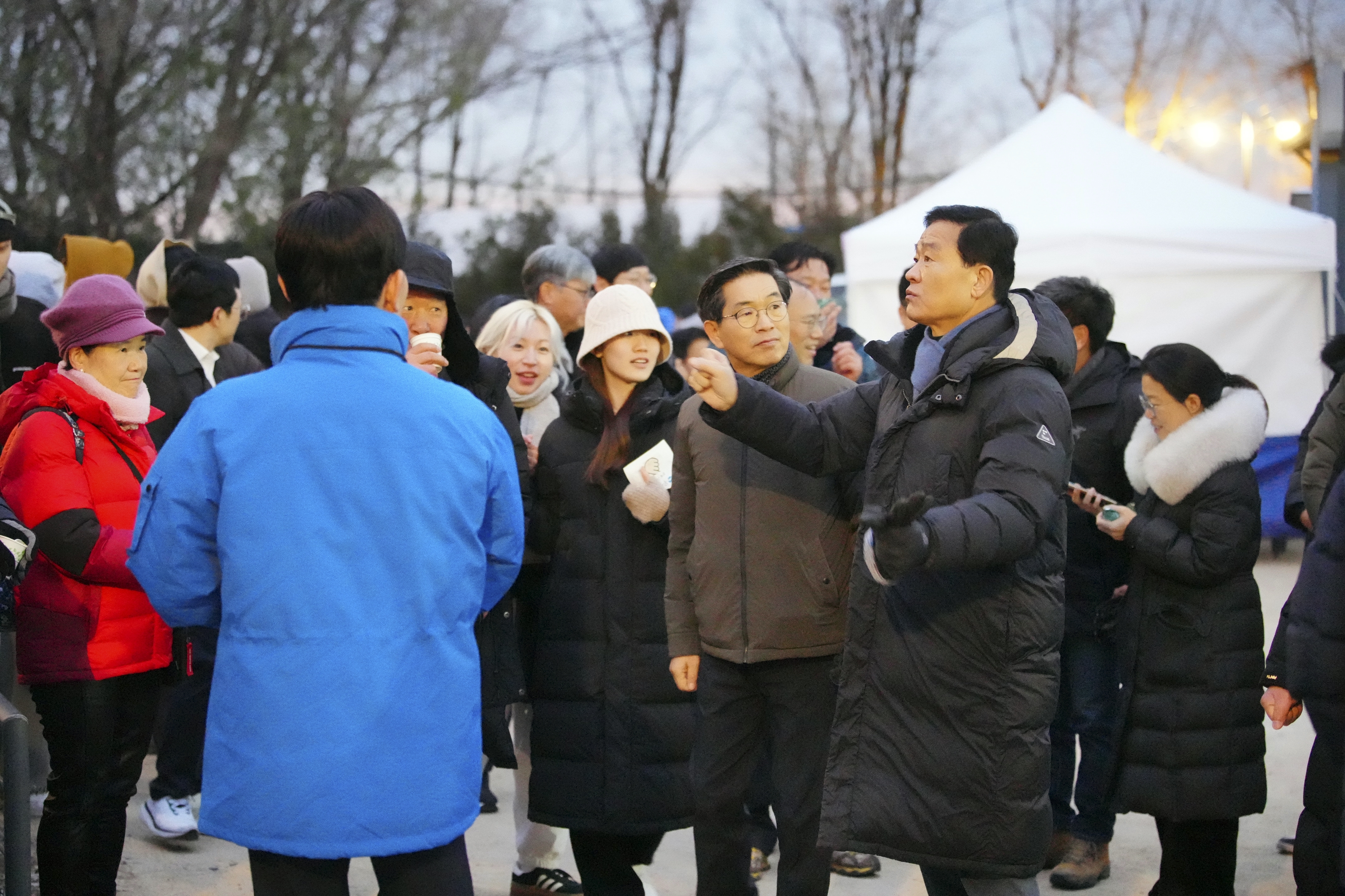 이승로 성북구청장, 해맞이 행사 취소에도 주민 안전 챙기며 새해 시작