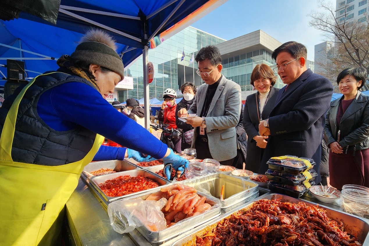 마포구, 설맞이 농특산물 직거래장터 개최