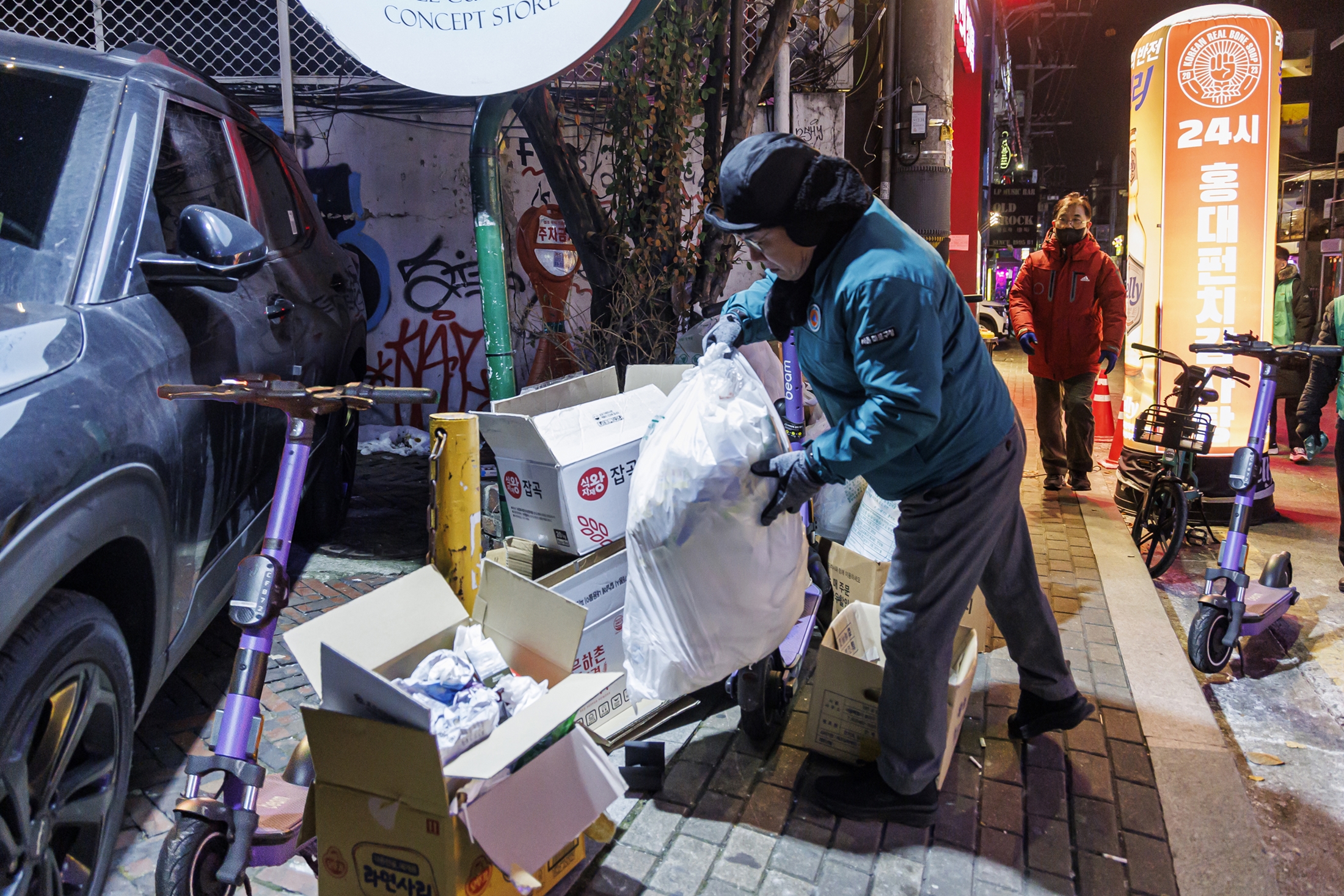 마포구, 레드로드 ‘킥보드 없는 거리’로 운영
