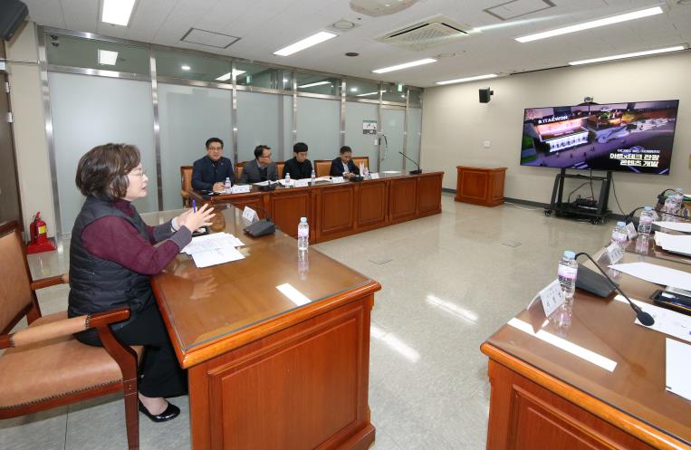 박희영 용산구청장, 이태원전망대 관광콘텐츠 개발사업 착수보고회 참석