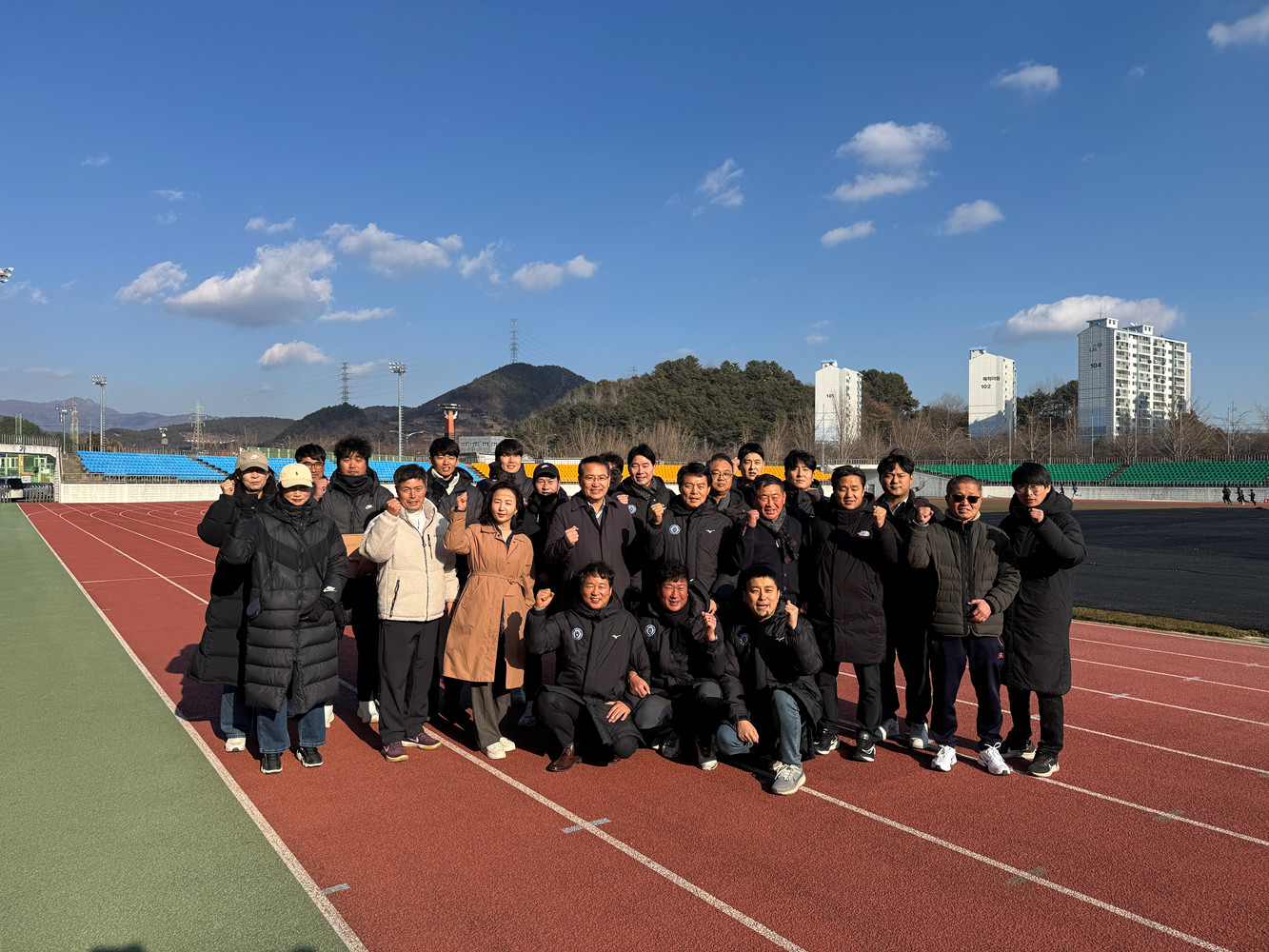 광양시, 광양시체육회 동계전지훈련 선수단 ‘격려’