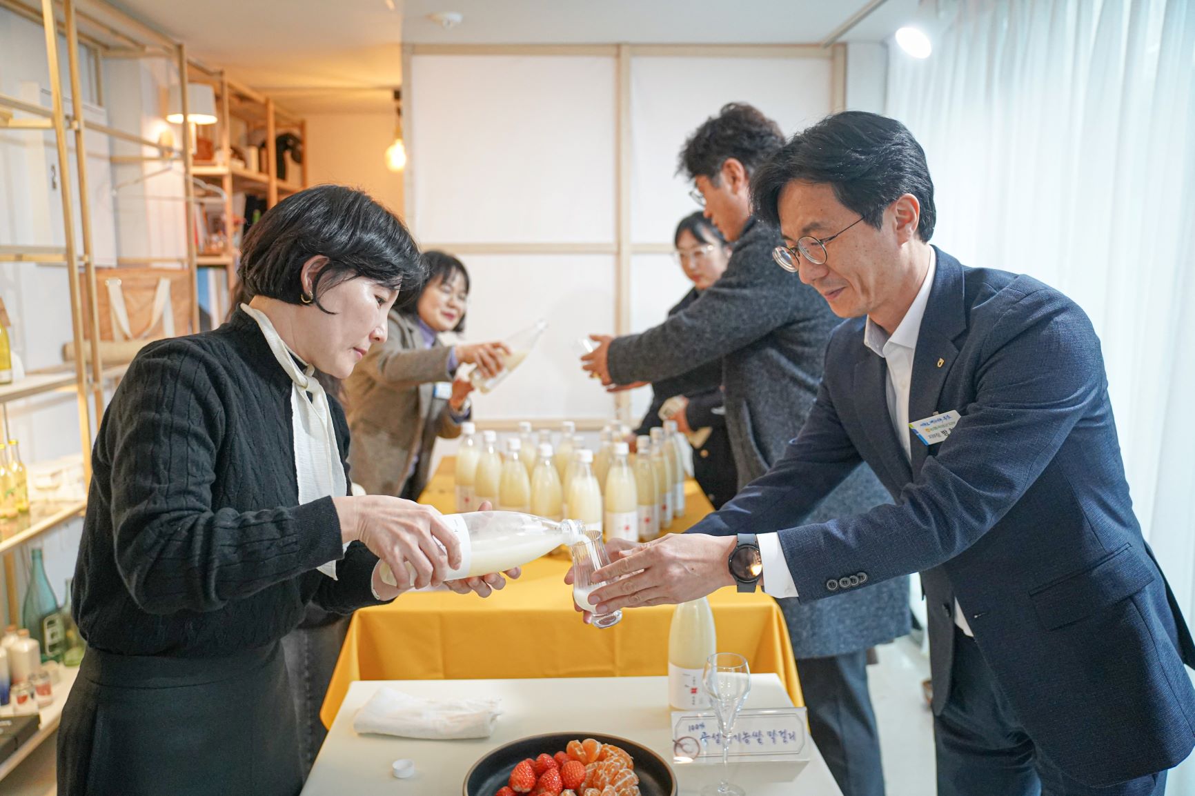 농협곡성군지부, 100% 곡성쌀 막걸리 드시고 쌀 소비확대에 동참해 주세요~