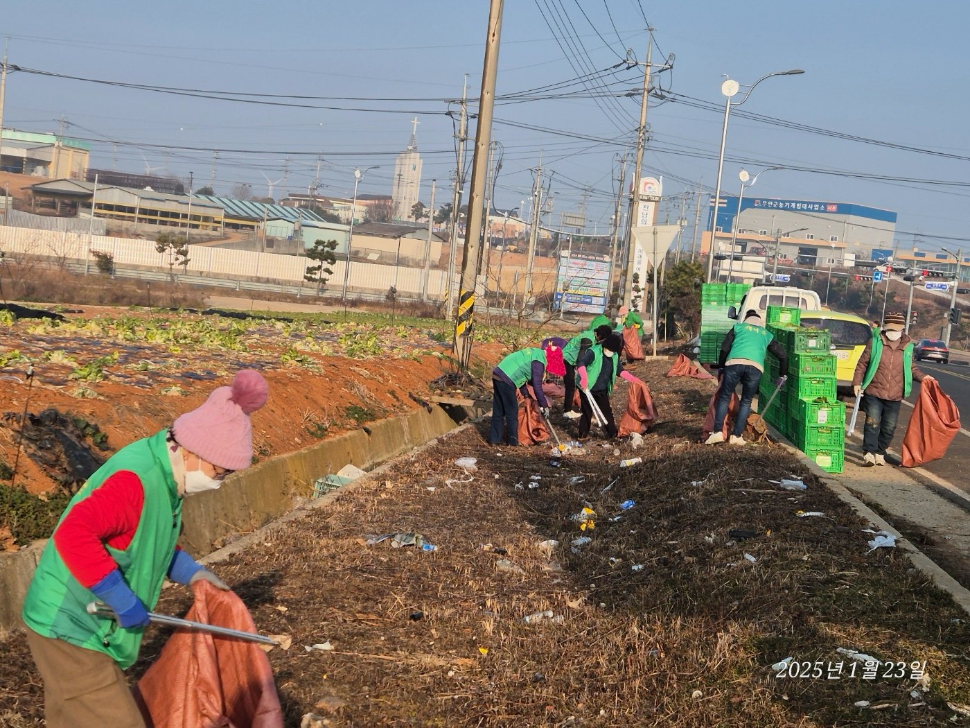 운남면 새마을회, 설맞이 대청소 실시