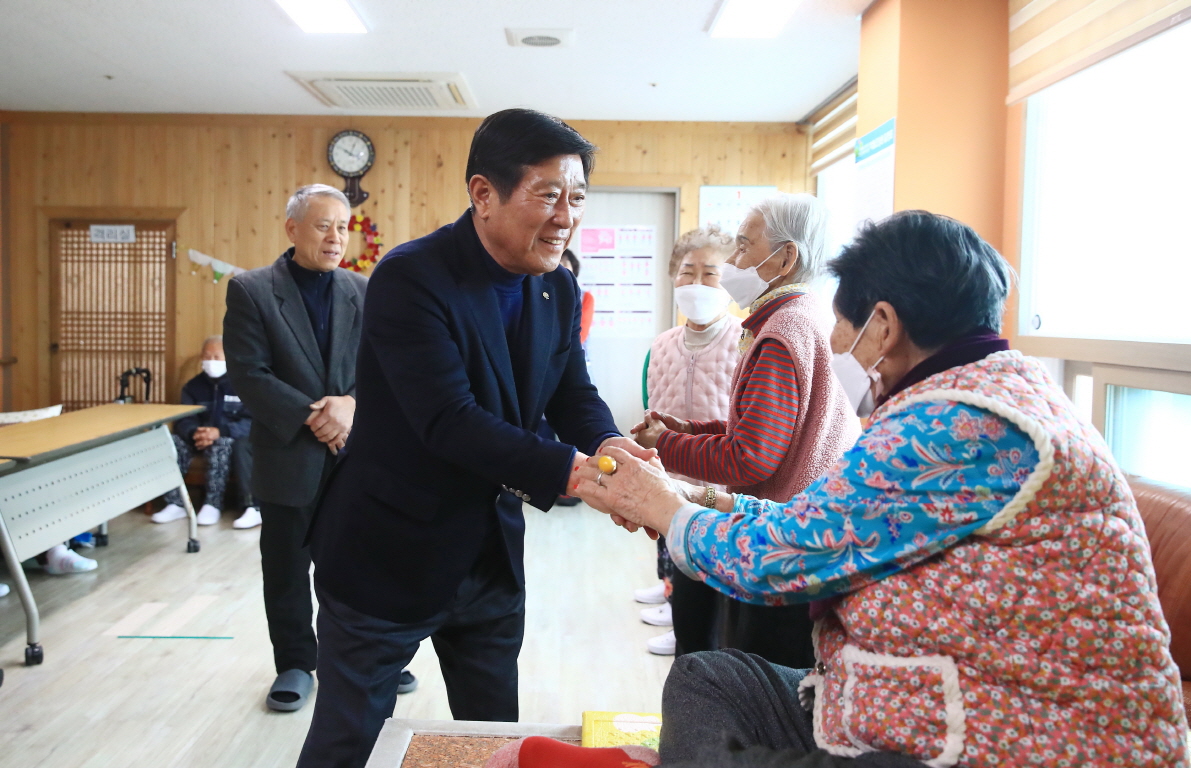 곡성군, 설 명절 앞두고 사회복지시설 위문