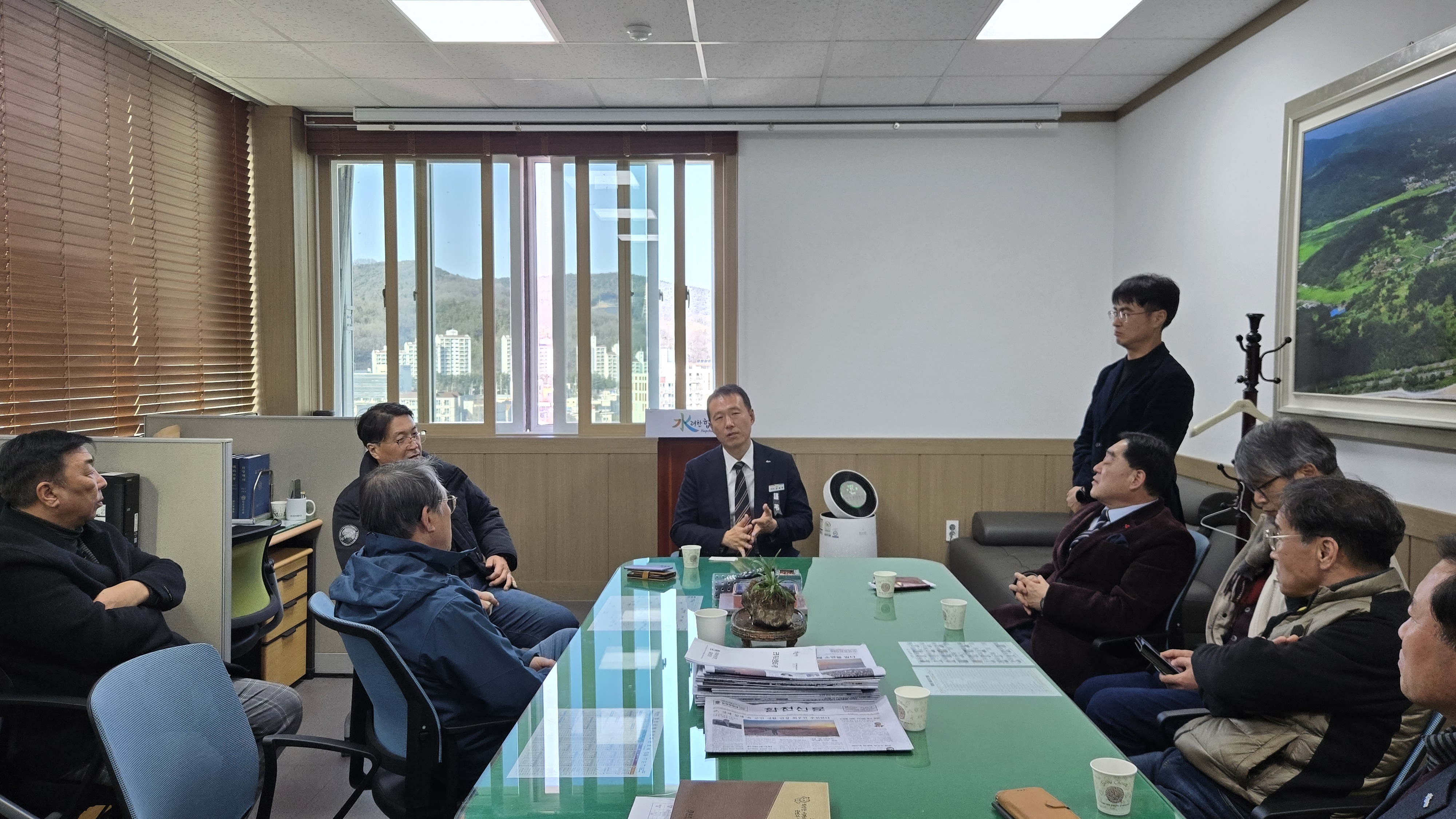 합천군 장재혁 부군수, 언론과 적극 소통 행보 나서