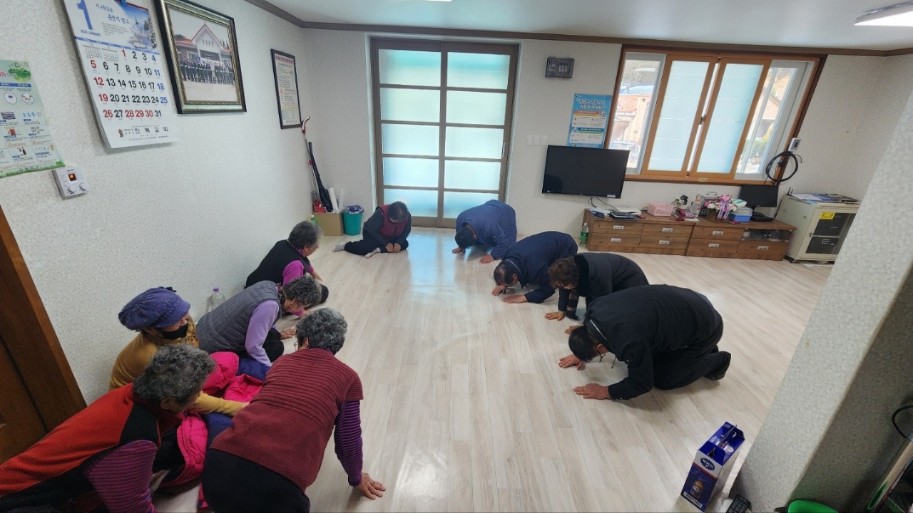 거창군 남상면, 마을별 신년 인사회 개최
