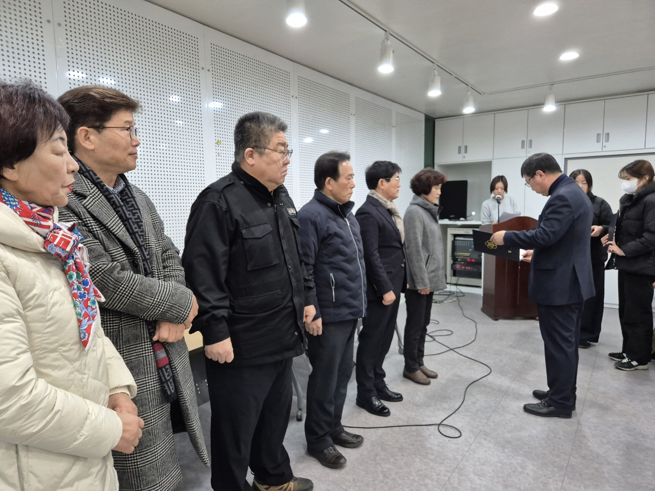 밀양시 가곡동 주민자치회, 2025년 첫 정기회의 개최