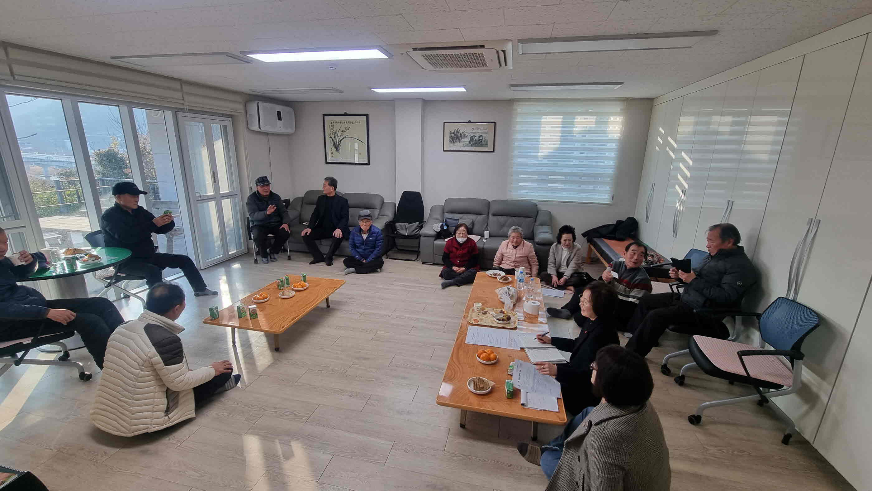 밀양시 상동면, 새해 명절맞이 경로당 순회 방문