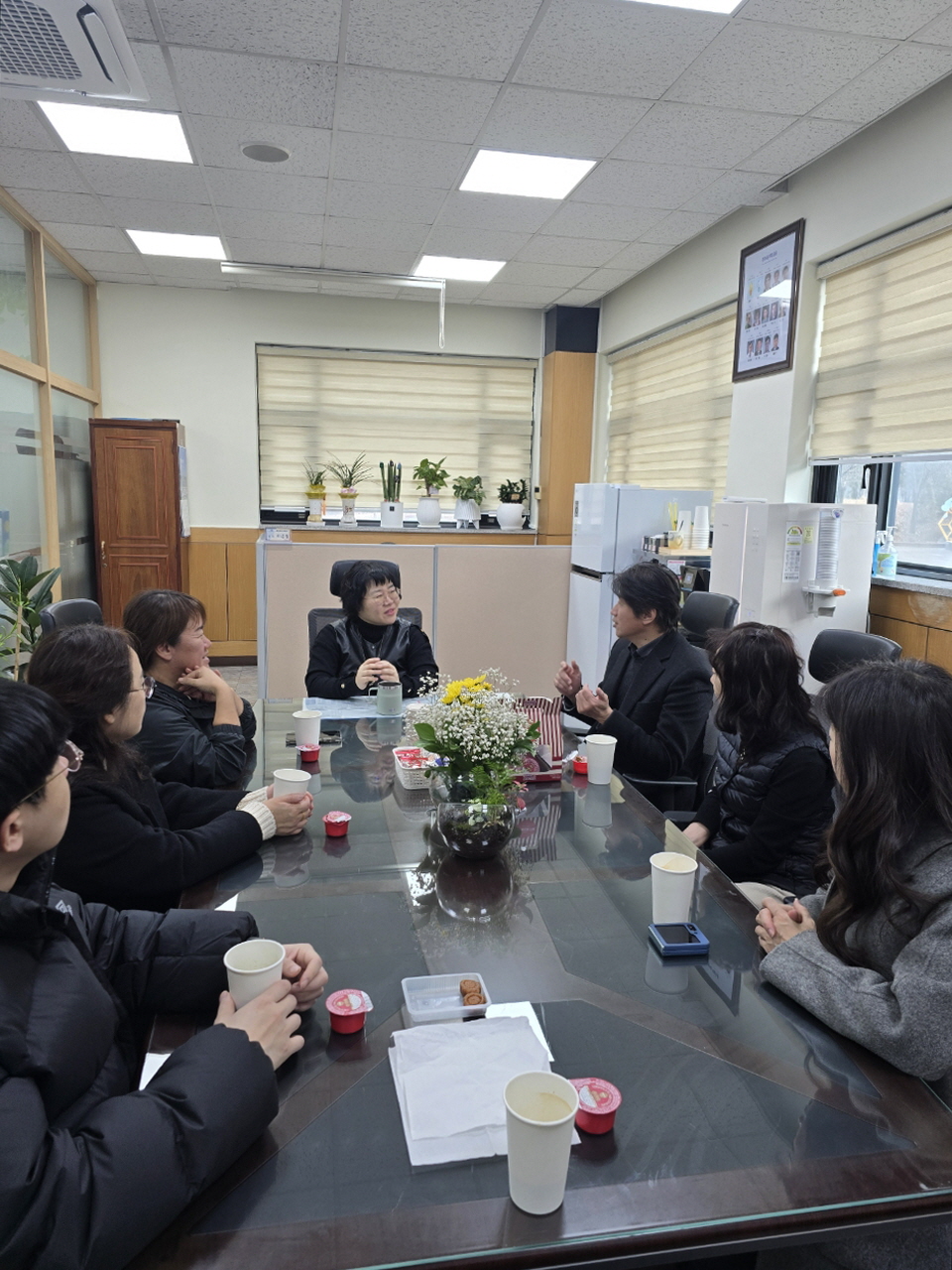 시흥 정왕4동, 함현상생종합사회복지관과 지역사회 공동체 발전 간담회 열어